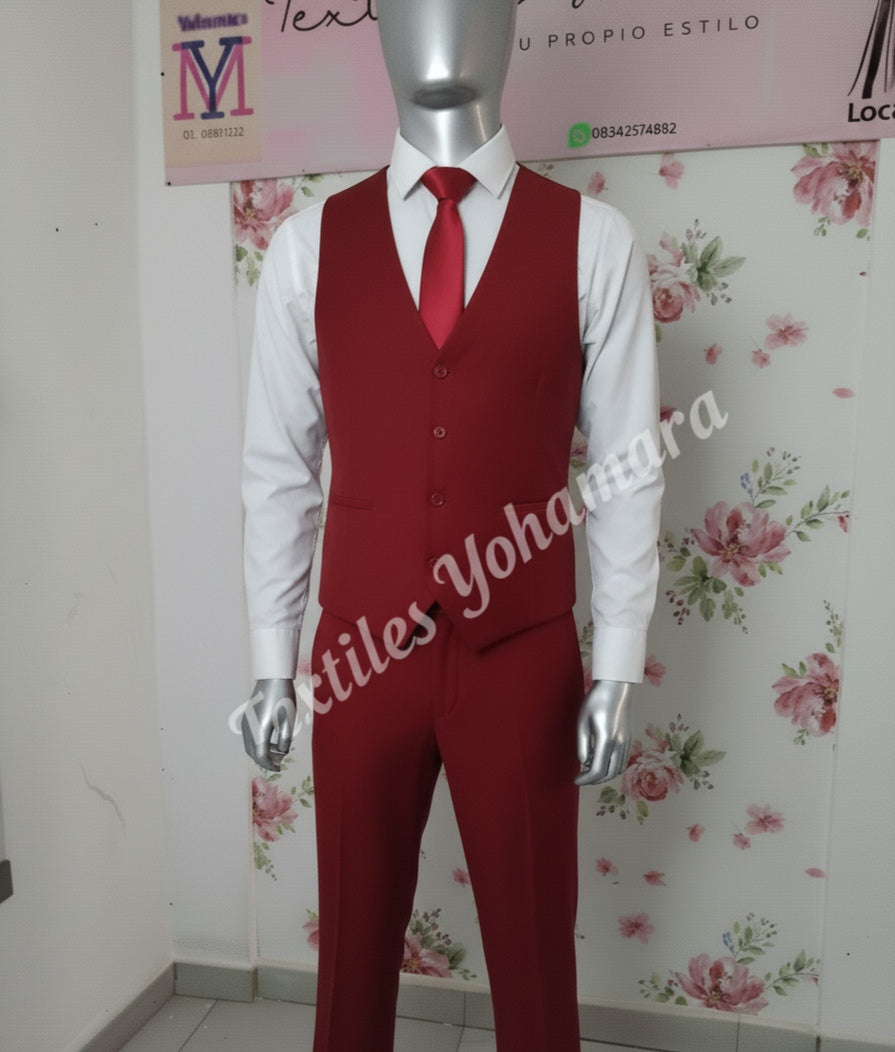 Traje para caballeros con Chaleco
