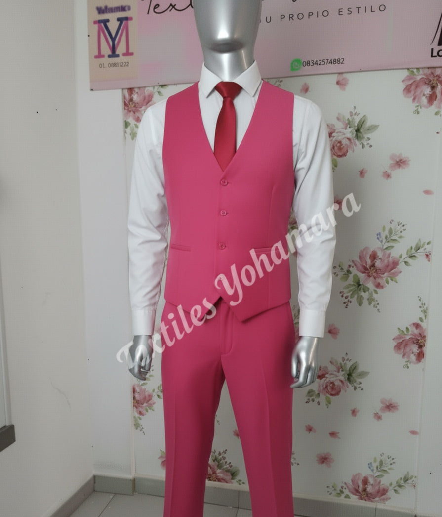 Traje para caballeros con Chaleco