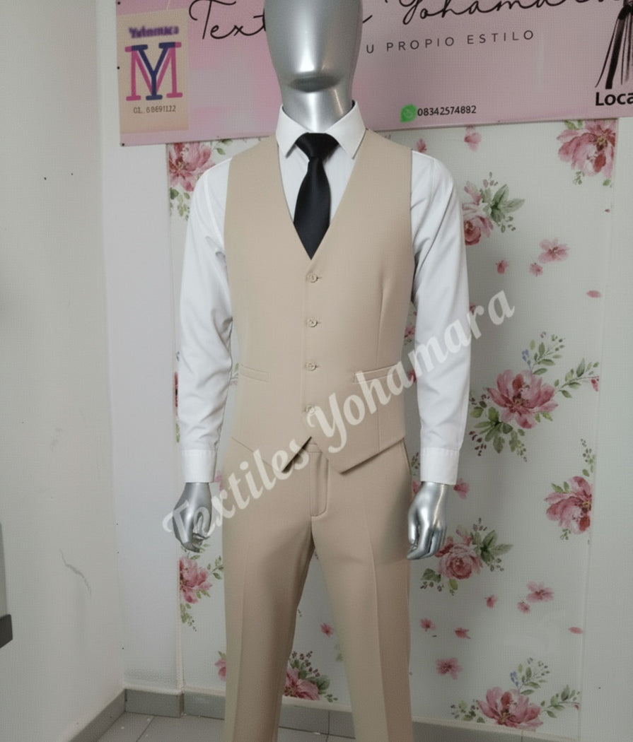 Traje para caballeros con Chaleco