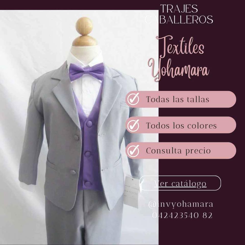 Trajes de Chaleco y Saco para niños