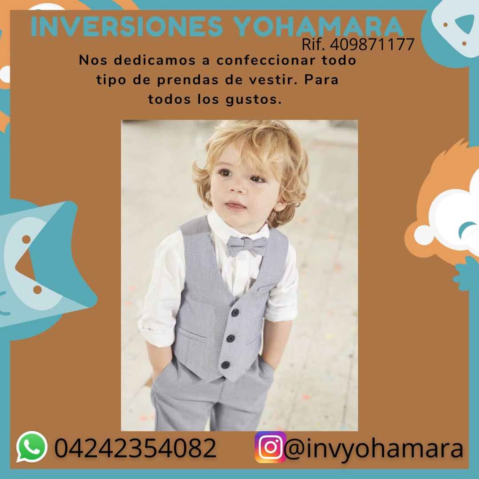 Trajes de Chalecos para niños y bebes