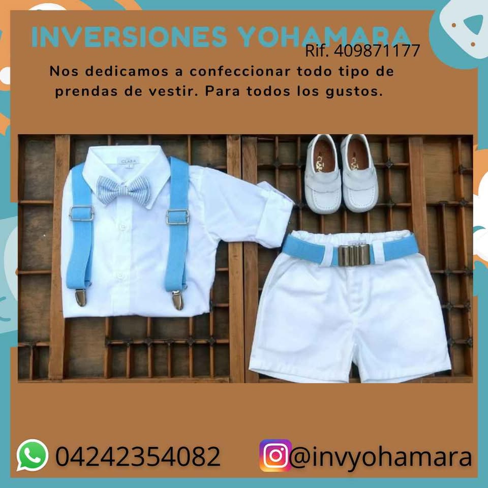 Trajes de Tirantes para niños
