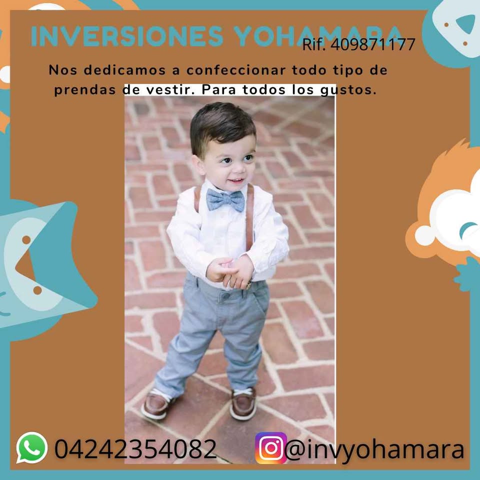 Trajes de Tirantes para niños