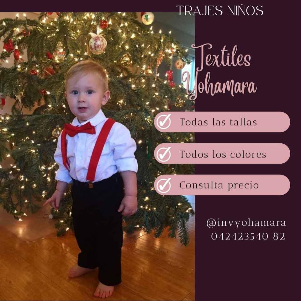 Trajes de Tirantes para niños