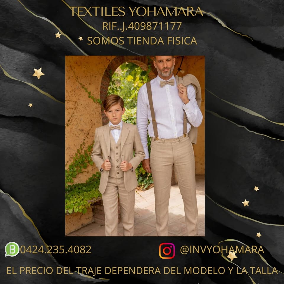 Trajes modernos para caballeros
