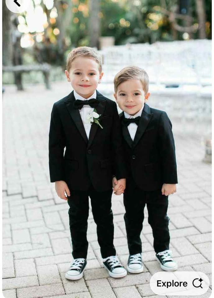Trajes de Chaleco y Saco para niños