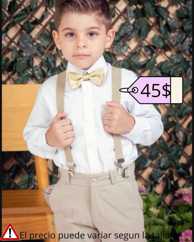 Trajes de Tirantes para niños