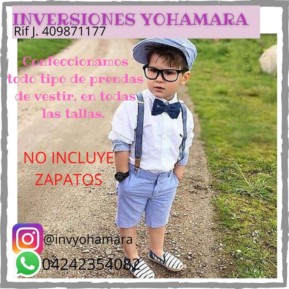 Trajes de Tirantes para niños