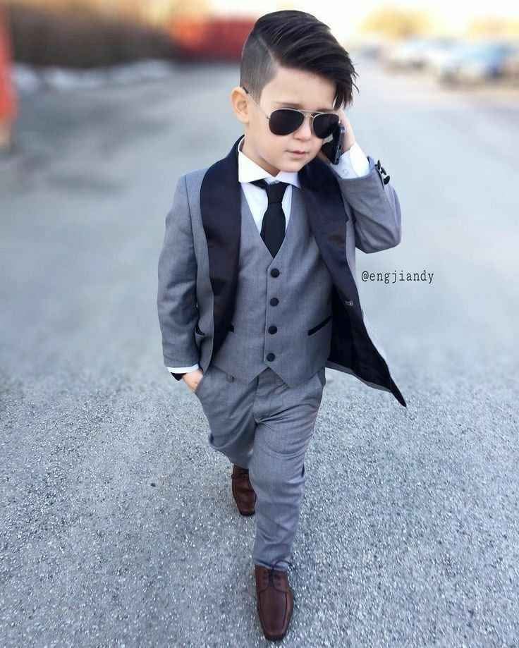 Trajes de Chaleco y Saco para niños