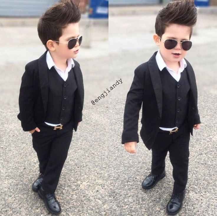 Trajes de Chaleco y Saco para niños