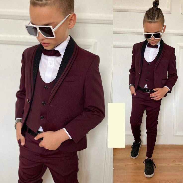 Trajes de Chaleco y Saco para niños