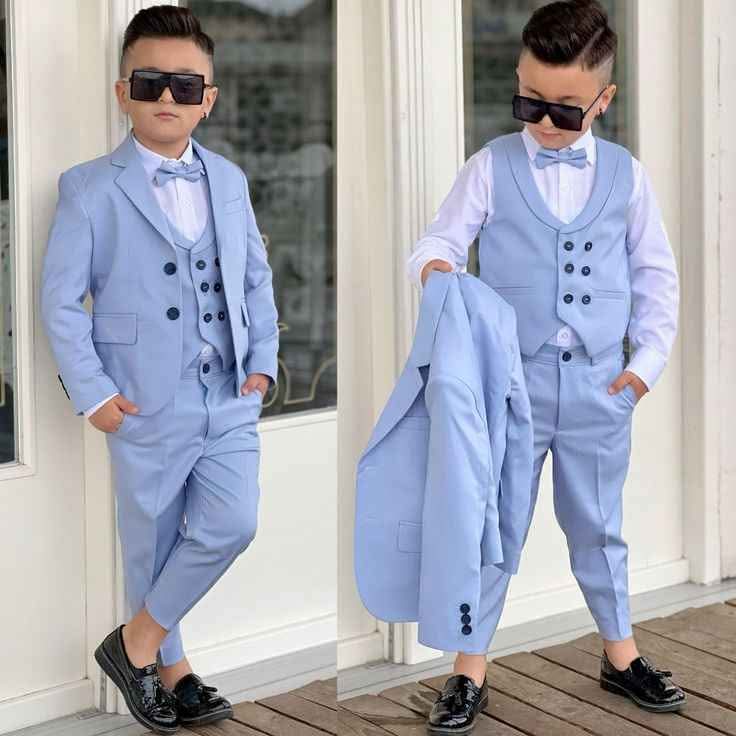 Trajes de Chaleco y Saco para niños