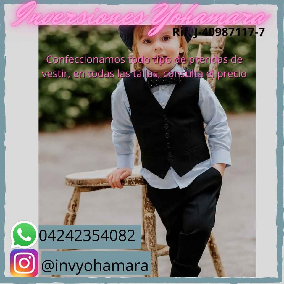 Trajes de Chalecos para niños y bebes