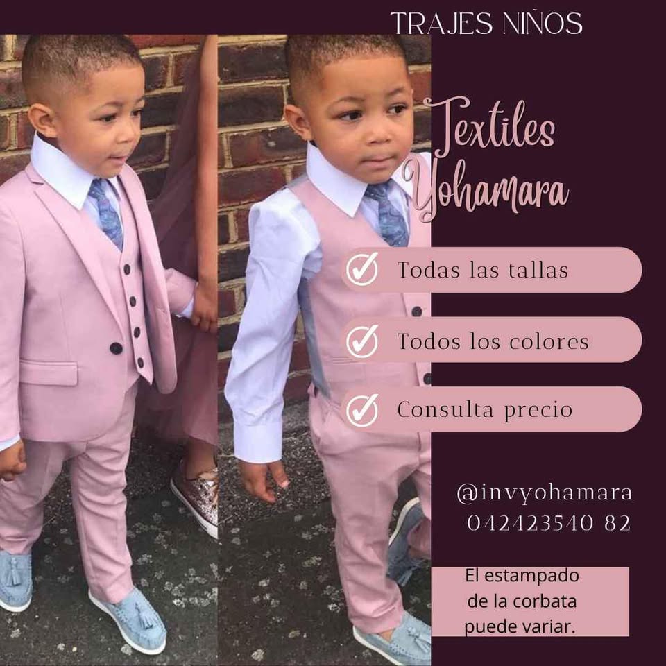 Trajes de Chaleco y Saco para niños
