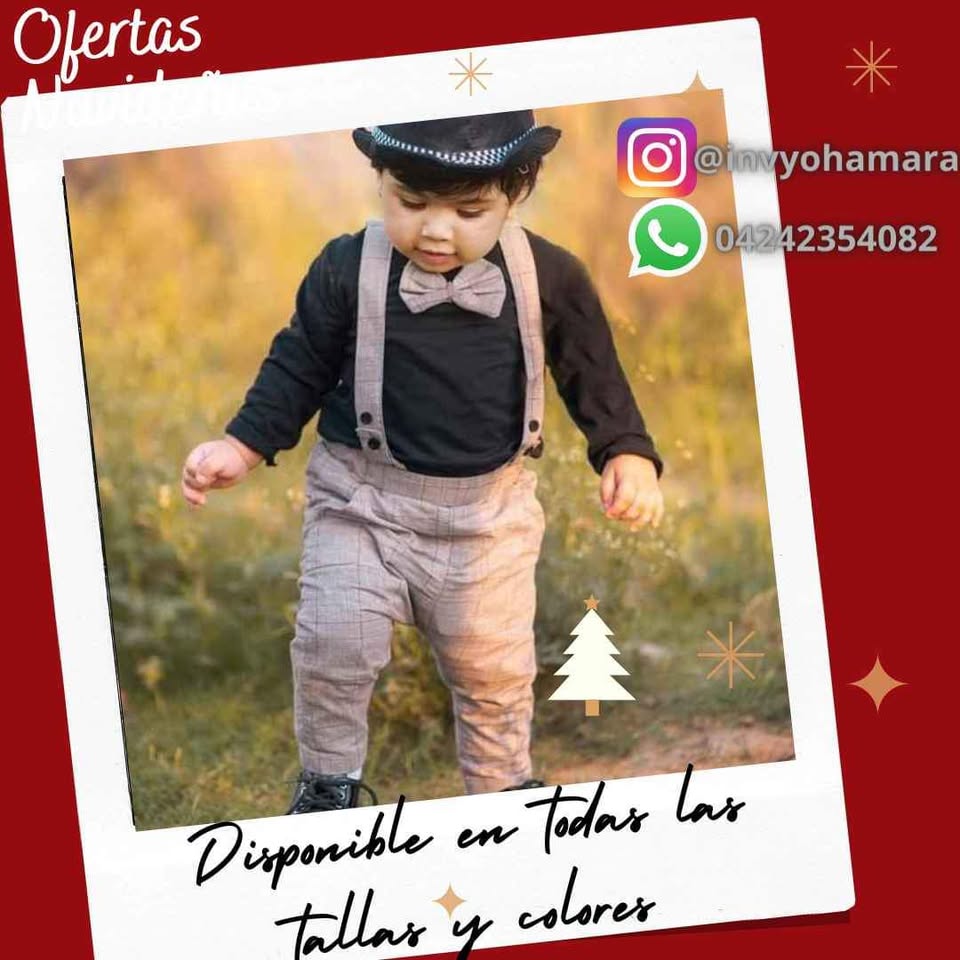Trajes de Tirantes para niños