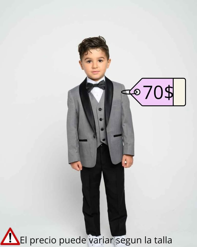 Trajes de Chaleco y Saco para niños