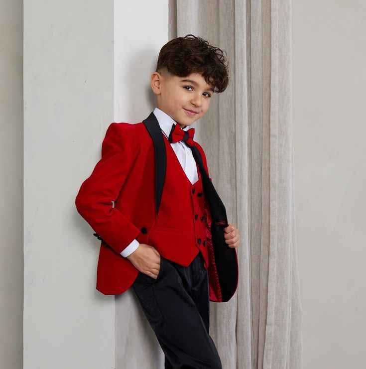 Trajes de Chaleco y Saco para niños