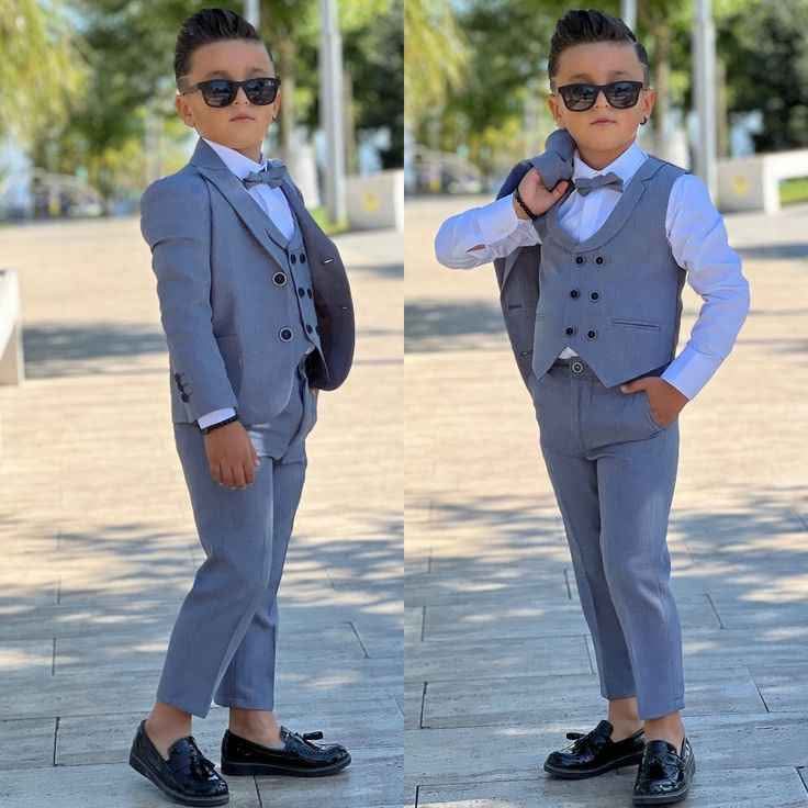 Trajes de Chaleco y Saco para niños