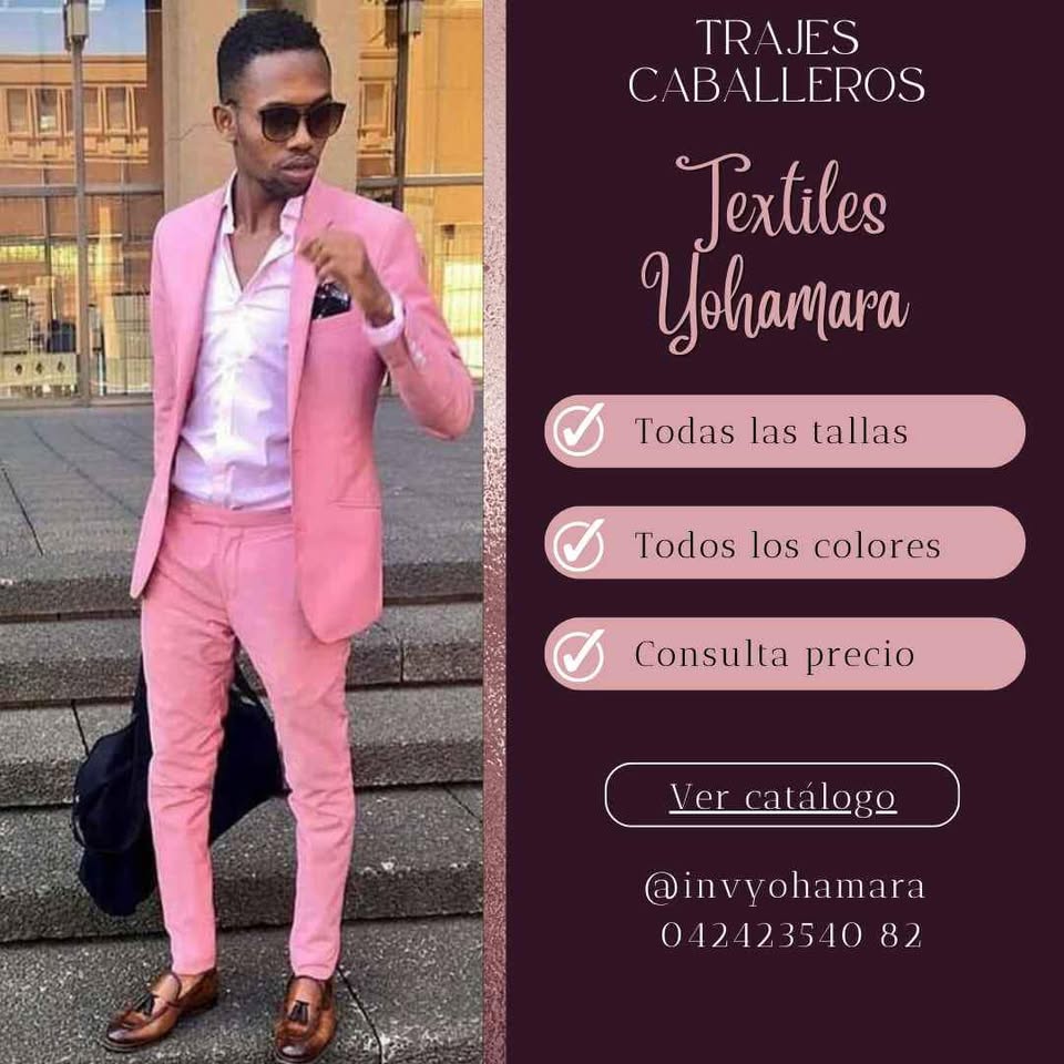 Trajes modernos para caballeros
